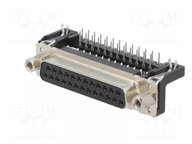 HARTING Conector D-Sub 25 pines hembra para PCB 90° HARTING Conector D-Sub 25 pines hembra para PCB 90°