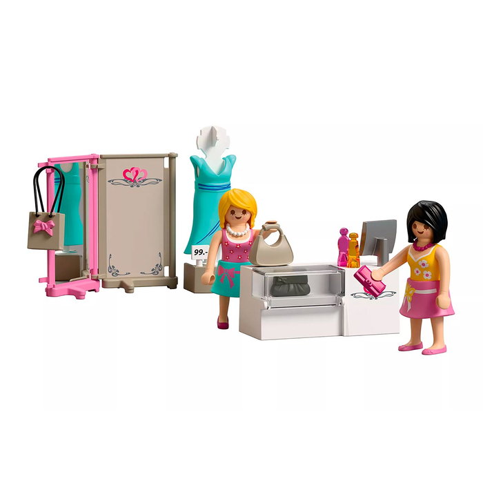 PLAYMOBIL 72081 Boutique de Moda My Life Set de Juguete con Maniquí y Accesorios, en Español