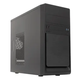 UNYKAch 6023 U3 Torre Caja PC microATX Negro con Fuente de Alimentación 500W y 2 Puertos USB 3.0