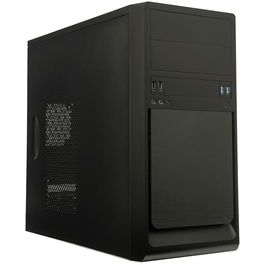 UNYKA UK6023-U3 Caja Micro-ATX 500W USB 3.0 410x175x380mm 5.25" 3.5" Negra
