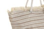 DKD Home Decor Bolso de Lienzo con Rayas (Surtido de 2 unidades)