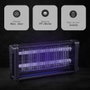 Navelis Mata insectos eléctrico Balonga 2x15W Negro