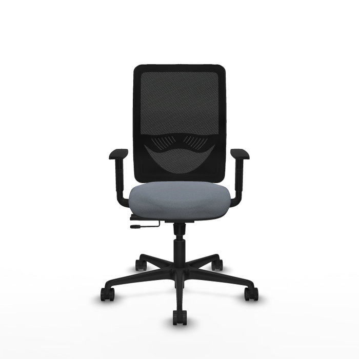 PIQUERAS Y CRESPO Silla de oficina Zulema con mecanismo Sincro/Traslack, Gris y Negro PIQUERAS Y CRESPO Silla de oficina Zulema con mecanismo Sincro/Traslack, Gris y Negro