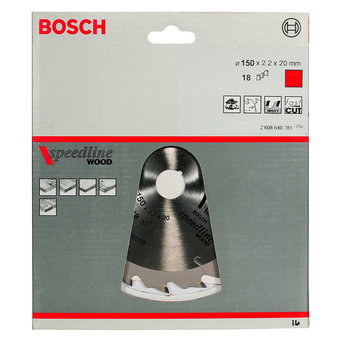 Bosch BOSCH PRO Wood Hoja de sierra circular 150x2x20mm