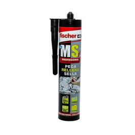 Fischer Sellador Adhesivo Gris 290 ml Ultra Agarre Resistente a Rayos UV Pintable