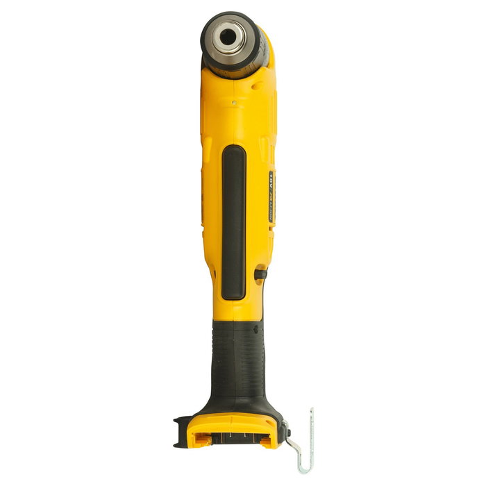 DeWALT DCD740NT-XJ Taladro de Ángulo Recto 18V Sin Llave - Capacidad 44.5 mm, 2000 RPM, Negro/Amarillo