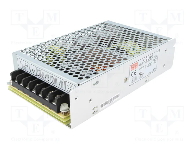 MEAN WELL RID-85A Alimentador de Módulo 88W 5V/12V