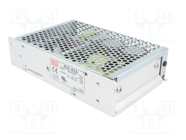 MEAN WELL RID-85A Alimentador de Módulo 88W 5V/12V