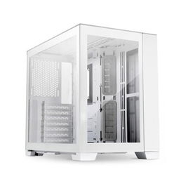 Lian Li Caja Ordenador Gaming O11 Dynamic Blanco - ATX/Micro-ATX/Mini-ITX, Cristal Templado, Ref. G99.O11DMI-S.00