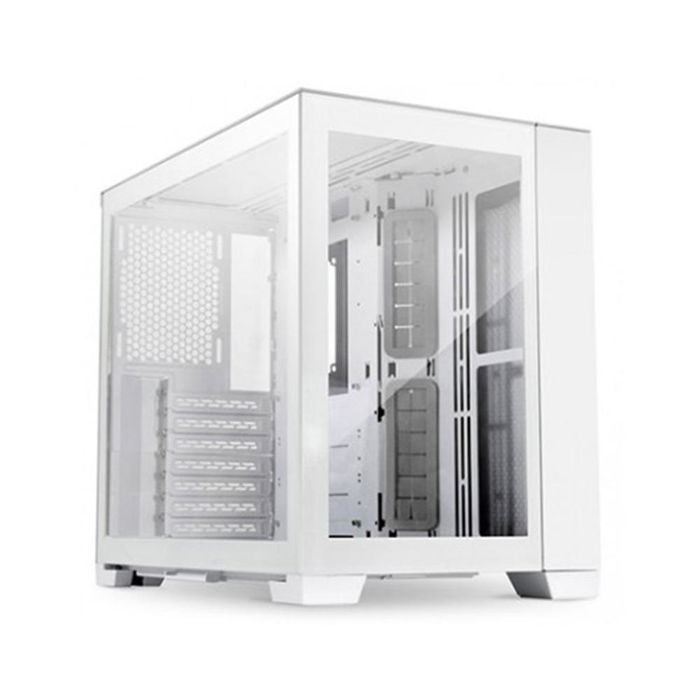 Lian Li Caja Ordenador Gaming O11 Dynamic Blanco - ATX/Micro-ATX/Mini-ITX, Cristal Templado, Ref. G99.O11DMI-S.00