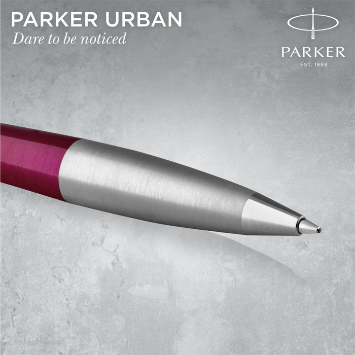 Parker Urban Twist Magenta con punta media y tinta azul Parker Urban Twist Magenta con punta media y tinta azul