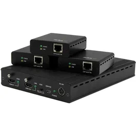 StarTech Juego Extensor HDBaseT HDMI con Puertos Alargador Cat5 4K