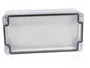 FIBOX EURONORD Carcasa Universal de Policarbonato Gris