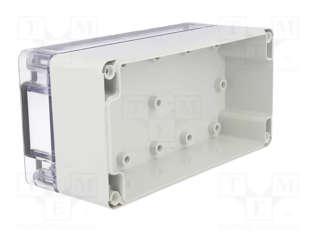FIBOX EURONORD Carcasa Universal de Policarbonato Gris
