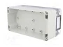 FIBOX EURONORD Carcasa Universal de Policarbonato Gris