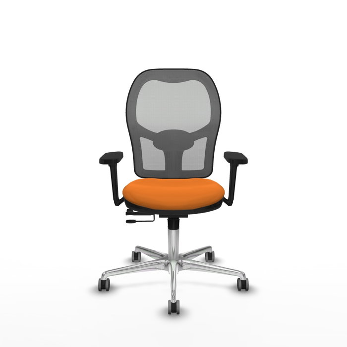 PIQUERAS Y CRESPO Silla de oficina Jorquera Naranja y Gris PIQUERAS Y CRESPO Silla de oficina Jorquera Naranja y Gris