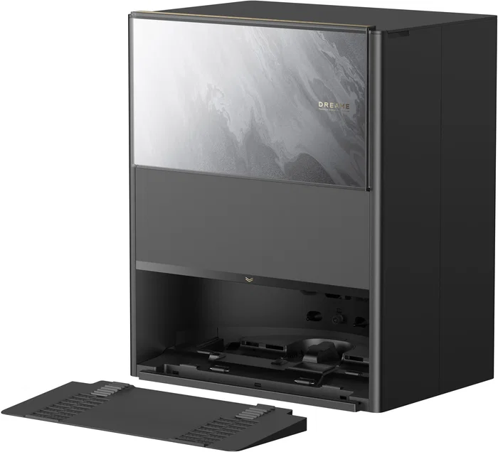 Dreame AABJP22393 Aqua 10 Ultra Track Complete Robot Aspirador, Lavado a 45 grados, Supera Obstaculos de 6 cm, Limpieza Automatica de la Mopa