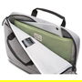 Dicota Eco Slim Case MOTION 12 - 13.3", Maletín para Portátil Gris Claro, con Compartimento para Tablet, Tirante para Hombro, 33.8 cm, Fabricado con Materiales Reciclados PET