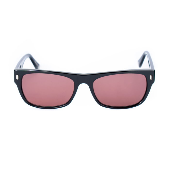 Belstaff HUDSON-S181 Gafas de sol para mujer con montura negra y cristal marrón