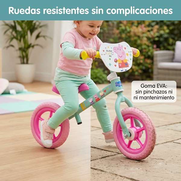 Toimsa Bicicleta sin Pedales Peppa Pig 10" (2+ años)