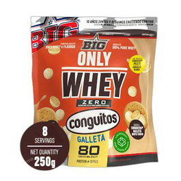 BIG Only Whey Concentrado Proteína sabor Conguitos 250 g