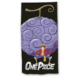 TOEI ANIMATION Toalla Luffy One Piece microfibra 70x140 cm