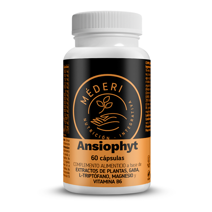 MEDERI NUTRICION INTEGRATIVA ANSIOPHYT 60 Cápsulas MEDERI NUTRICION INTEGRATIVA ANSIOPHYT 60 Cápsulas