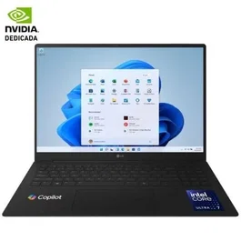 LG Portátil Gram Pro 16Z90TR-E.AD88B Intel Core Ultra 7-255H / 32GB RAM / 1TB SSD / NVIDIA RTX 5050 / 16" WQXGA / Windows 11