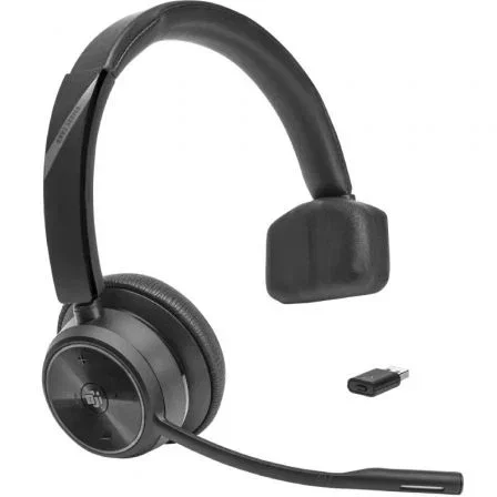 HP Auriculares Poly Savi 7310 UC Certificados para Microsoft Teams - DECT, monoaural, Negro