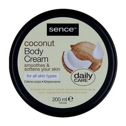 Sence Beauty Crema corporal de coco, 200 ml