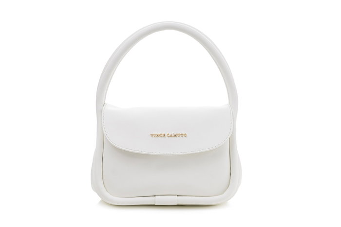 Vince Camuto Bolso Como - White Blanco Piel de Polivinilo 19x15x9 cm