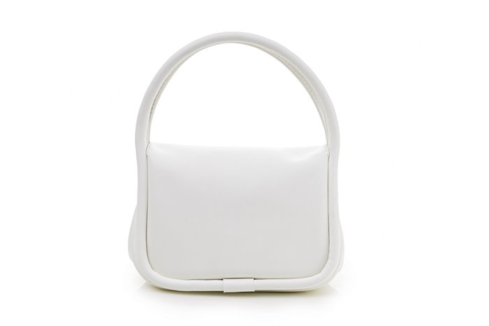 Vince Camuto Bolso Como - White Blanco Piel de Polivinilo 19x15x9 cm