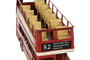 DKD Home Decor Vehículo de Decoración Metal Rojo