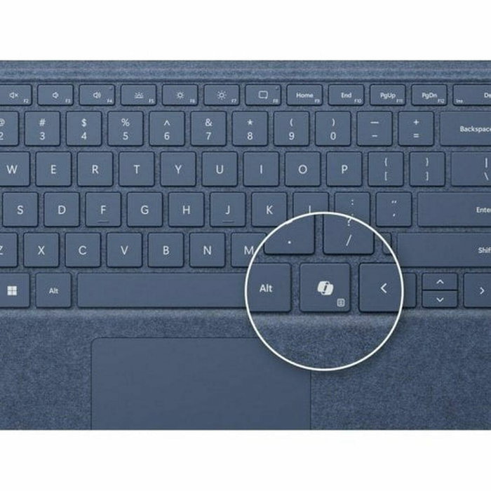 Microsoft Teclado Mecánico Signature para Surface Pro 11/8/9 QWERTY Español - Incluye Surface Slim Pen 2 - Color Platino