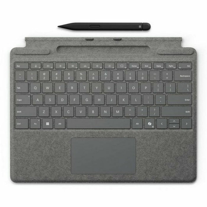 Microsoft Teclado Surface Pro + Slim Pen 2 Platino Microsoft Teclado Surface Pro + Slim Pen 2 Platino