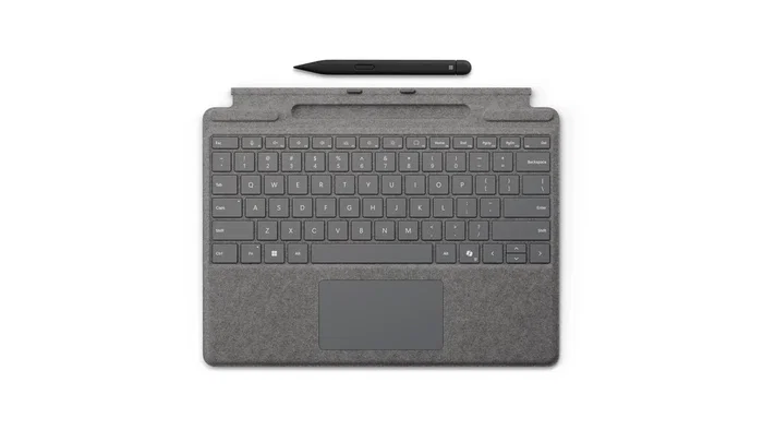 Microsoft Teclado Surface Pro + Slim Pen 2 Platino Microsoft Teclado Surface Pro + Slim Pen 2 Platino