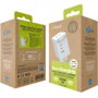 Muvit For Change MCACC0050 Cargador de Pared 1xUSB 2xUSB Tipo-C 100W Blanco