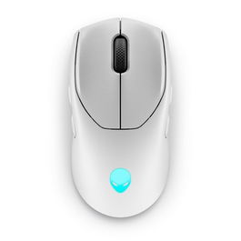 Alienware AW720M Ratón Gaming Inalámbrico Tri-Mode, 26.000 DPI, 8 Botones Programables, RGB, Diseño Ambidiestro, Lunar Light