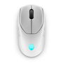 Alienware AW720M Ratón Gaming Inalámbrico Tri-Mode, 26.000 DPI, 8 Botones Programables, RGB, Diseño Ambidiestro, Lunar Light