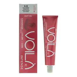 Voila 3C Intense, Tinte permanente para el cabello, 4.6 Veronese Red, 71 ml