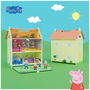 Deqube Peppa Pig Casa De Madera Portatil Con 4 Personajes Flexibles 36x39cm +2 Años