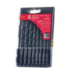 CELESA Broca HSS DIN-338 Juego 8 Piezas 3-10mm