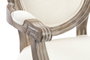 DKD Home Decor Silla Abeto Lino Beige