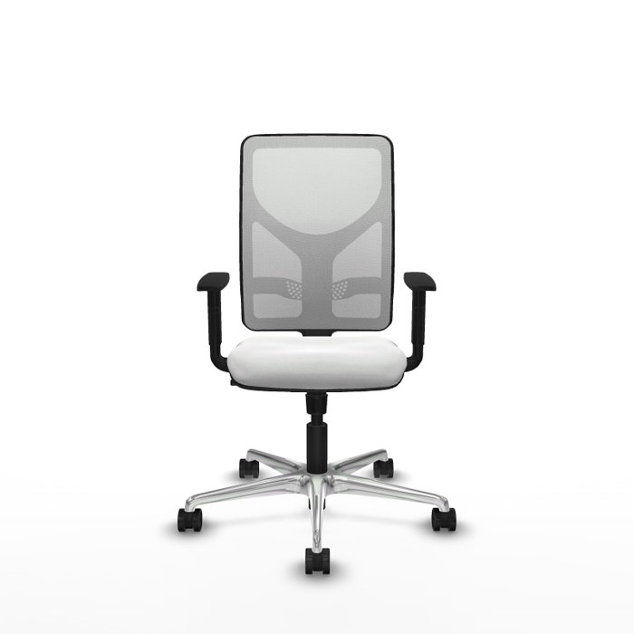 PIQUERAS Y CRESPO Silla de oficina Motilla con mecanismo Sincro, color Blanco PIQUERAS Y CRESPO Silla de oficina Motilla con mecanismo Sincro, color Blanco