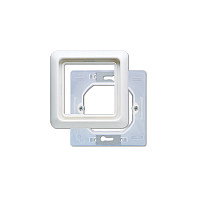 Jung CD 681 WU WW UP/WD Marco de cubierta 1f con brida de sellado