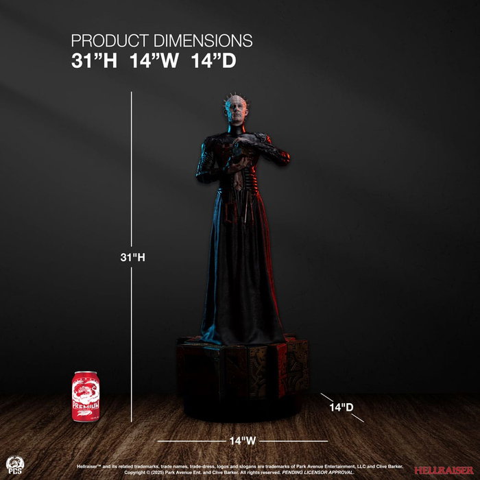 Premium Collectibles Studio Hellraiser Estatua 1/3 Pinhead 79 cm