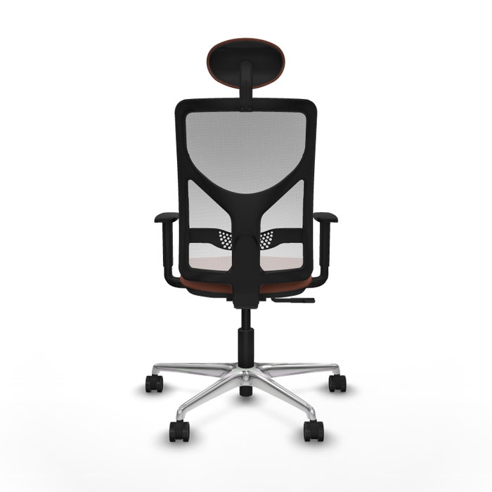PIQUERAS Y CRESPO Silla de oficina Motilla con mecanismo Sincro Marrón y Blanco PIQUERAS Y CRESPO Silla de oficina Motilla con mecanismo Sincro Marrón y Blanco
