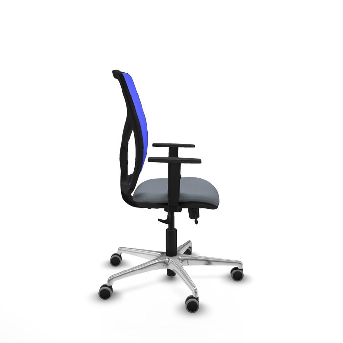 PIQUERAS Y CRESPO Silla de oficina Motilla Gris y Azul PIQUERAS Y CRESPO Silla de oficina Motilla Gris y Azul