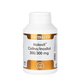 EQUISALUD HOLOVIT Colina/Inositol 300/300mg 180 Cápsulas