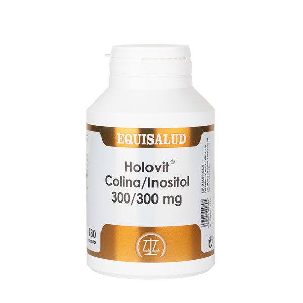 EQUISALUD Holovit Colina/Inositol 300/300mg 180 cápsulas